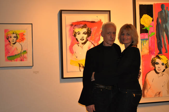 Michael St. Amand and Beverly Brennan with Marilyn